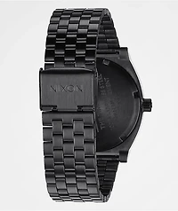 Nixon Time Teller All Black & Rose Gold Watch