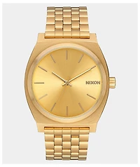 Nixon Time Teller All Gold Analog Watch