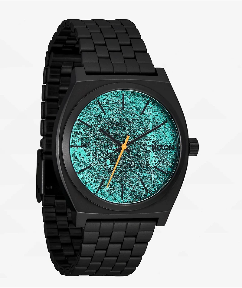 Nixon Time Teller Black & Oxidation Analog Watch