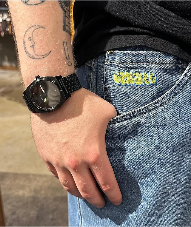 Nixon Time Teller Black Analog Watch MainPlace Mall