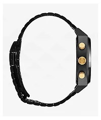 Nixon Time Teller Chrono Black & Gold Analog Watch