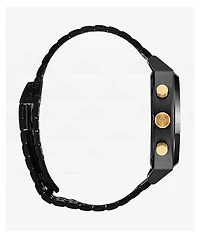 Nixon Time Teller Chrono Black & Gold Analog Watch