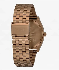 Nixon Time Teller Desert Gold & Arles Blue Analog Watch