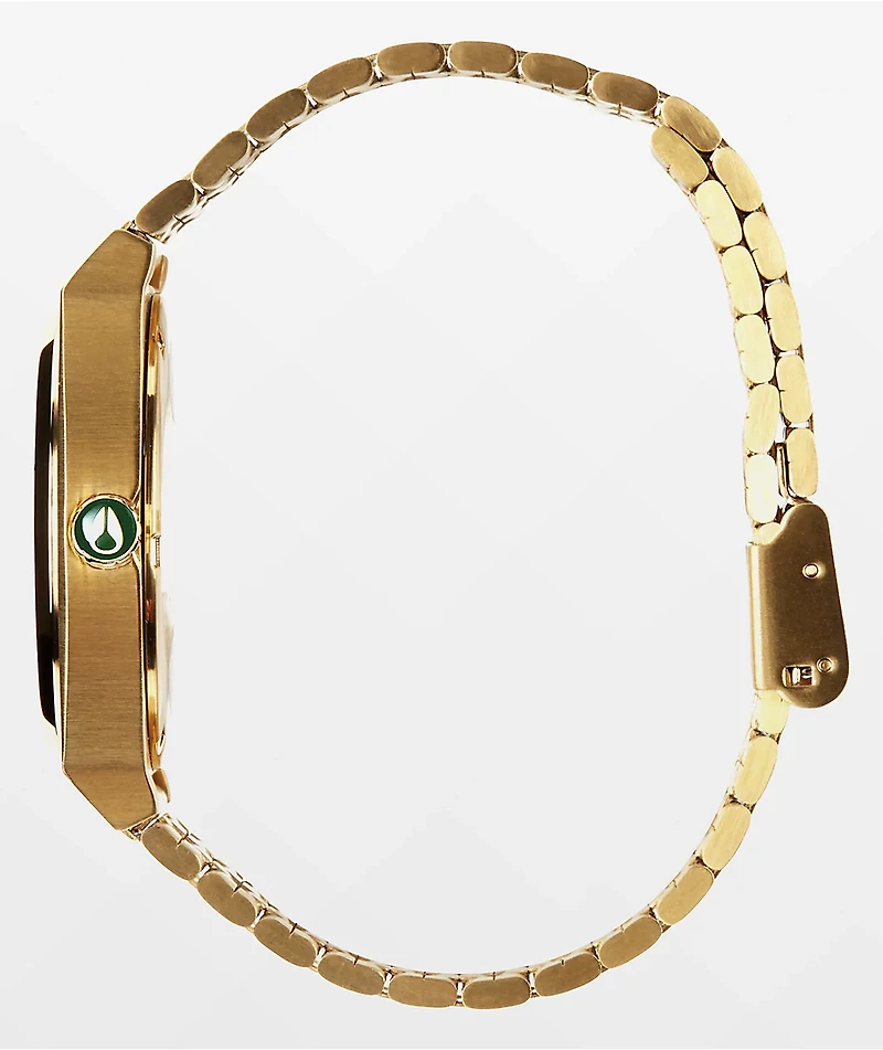 Nixon Time Teller Gold & Green Analog Watch