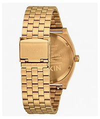 Nixon Time Teller Gold & Green Sunray Analog Watch
