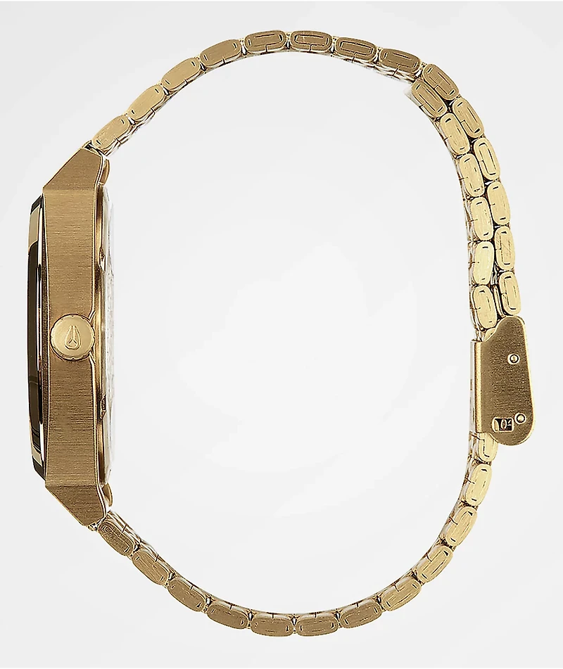Nixon Time Teller Gold & Indigo Analog Watch