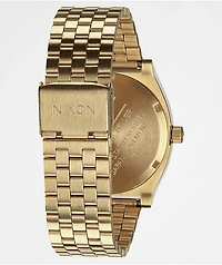 Nixon Time Teller Gold & Indigo Analog Watch