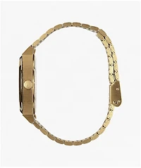 Nixon Time Teller Gold & Oxblood Sunray Analog Watch