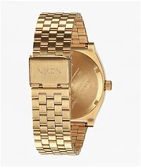 Nixon Time Teller Gold & Oxblood Sunray Analog Watch