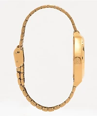 Nixon Time Teller Gold & Red Analog Watch