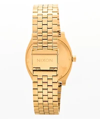 Nixon Time Teller Gold & Red Analog Watch