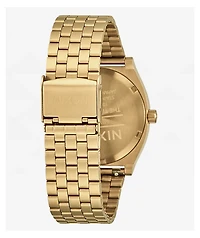 Nixon Time Teller Gold & Turquoise Analog Watch