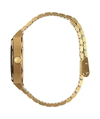 Nixon Time Teller Gold & White Watch