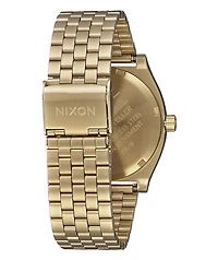 Nixon Time Teller Gold & White Watch