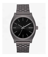 Nixon Time Teller Gunmetal & Black Sunray Analog Watch