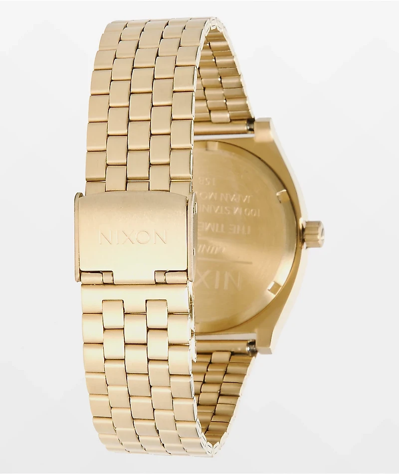 Nixon Time Teller Light Gold & Cobalt Analog Watch