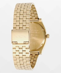Nixon Time Teller Light Gold & Cobalt Analog Watch
