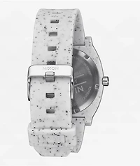 Nixon Time Teller OPP Vanilla Speckle Analog Watch