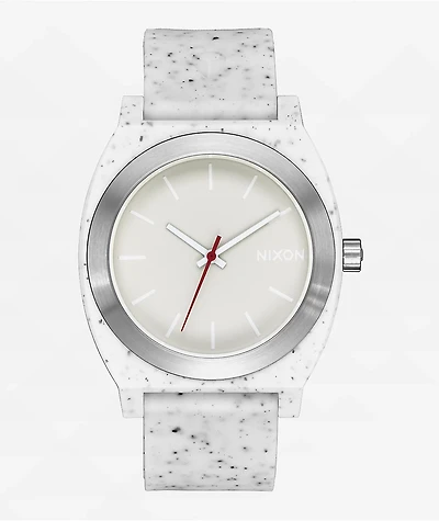 Nixon Time Teller OPP Vanilla Speckle Analog Watch