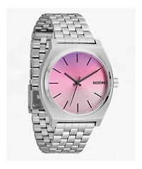 Nixon Time Teller Silver & Dawn Analog Watch