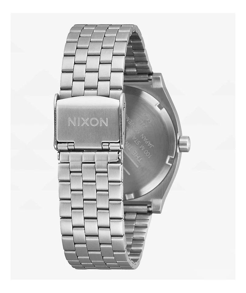 Nixon Time Teller Silver & Dawn Analog Watch