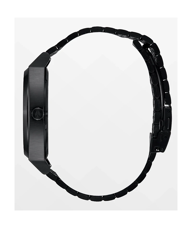 Nixon Time Teller Solar Black & White Watch