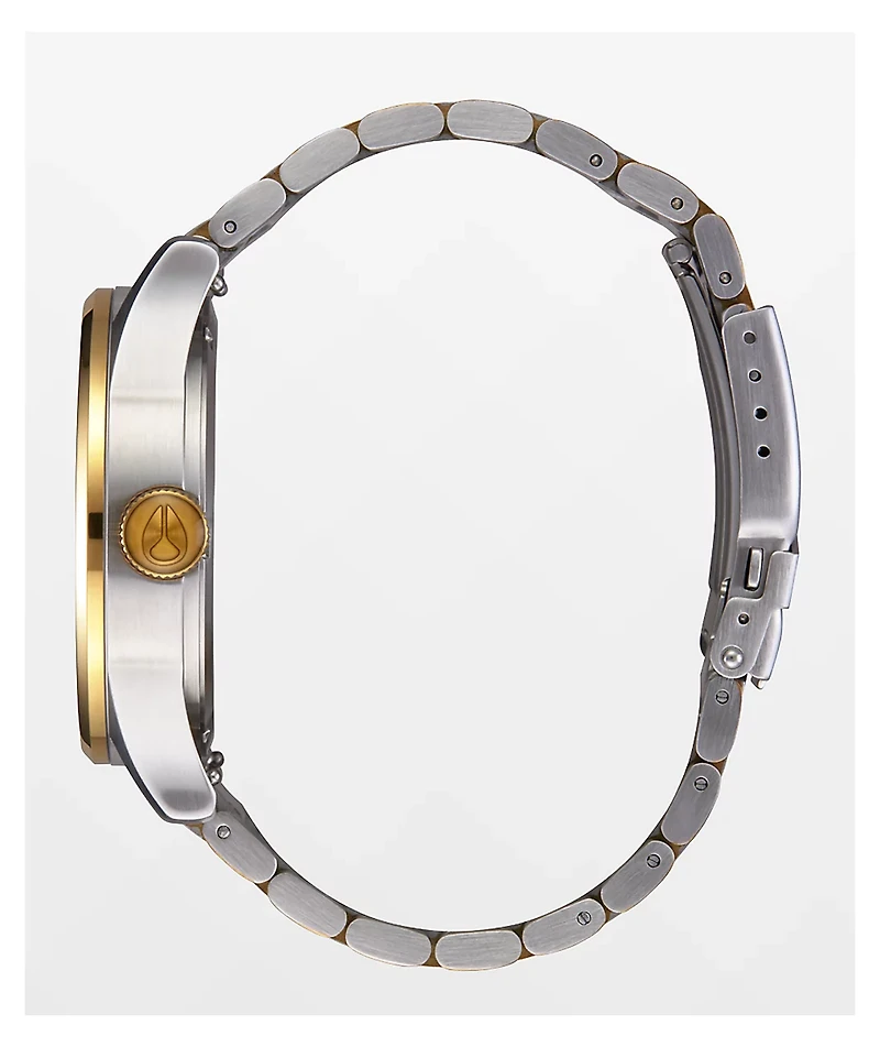 Nixon x 2PAC Sentry SS Gold & Silver Analog Watch