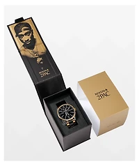 Nixon x 2PAC Sentry SS Gold & Silver Analog Watch
