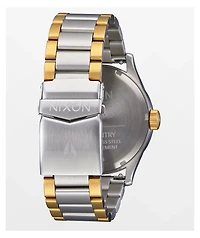 Nixon x 2PAC Sentry SS Gold & Silver Analog Watch