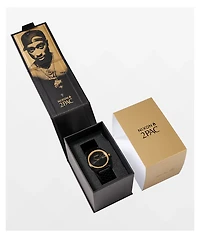 Nixon x 2PAC Time Teller Black & Gold Analog Watch
