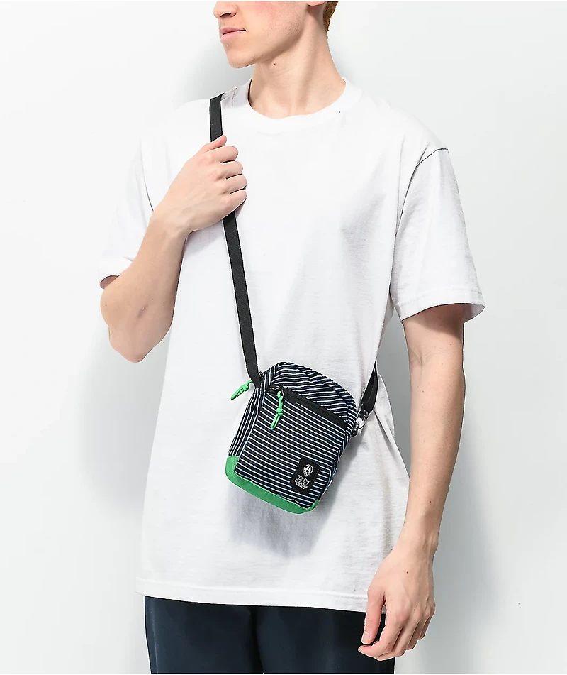Nixon x Grateful Dead Blue & Green Shoulder Bag