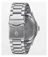 Nixon x Grateful Dead Sentry Black & Silver Analog Watch