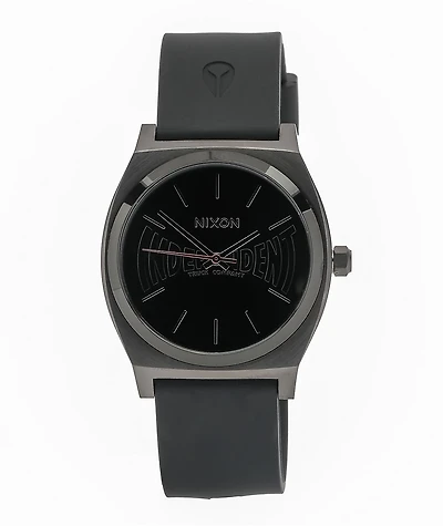 Nixon x Independent Time Teller Black Analog Watch