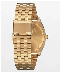 Nixon x The Rolling Stones Time Teller Gold Analog Watch