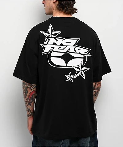 No Fear Star Black T-Shirt