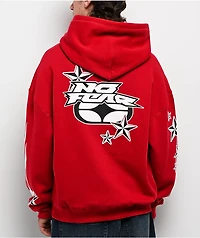 No Fear Star Red Hoodie