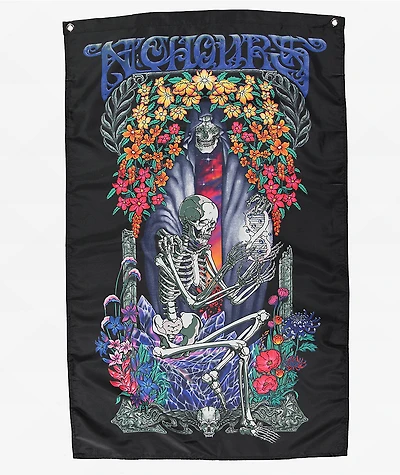 No Hours Infinite Throne Black Banner