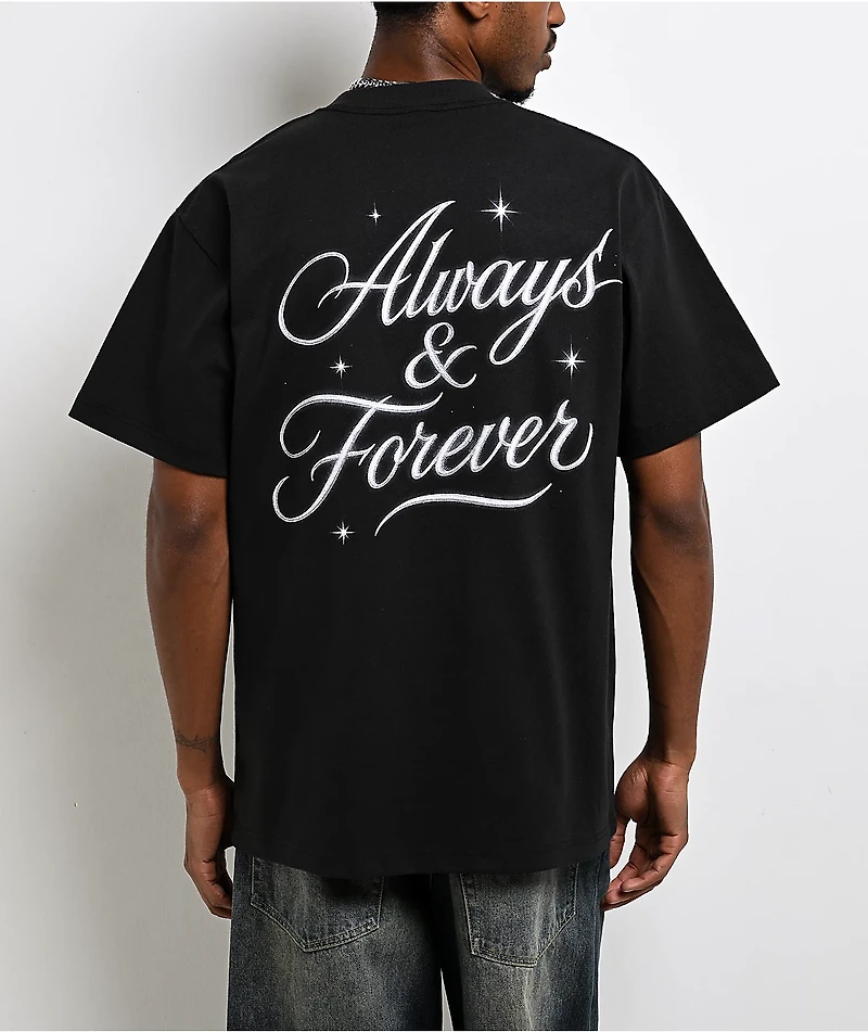 NoHours Always Black T-Shirt