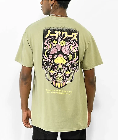 NoHours Beholders Khaki T-Shirt
