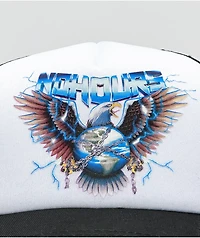 NoHours Chains Black & White Trucker Hat