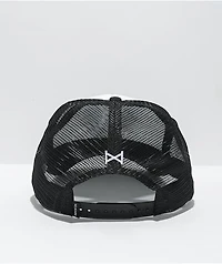 NoHours Chains Black & White Trucker Hat