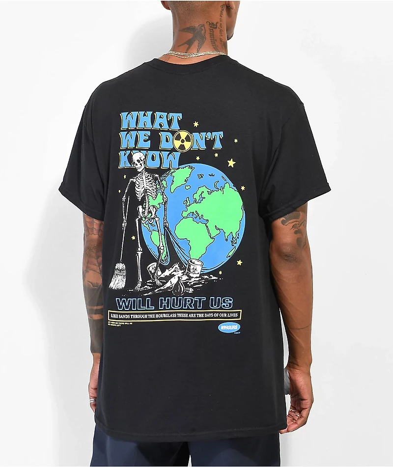 NoHours Don't Know Black T-Shirt