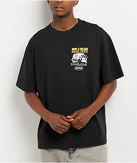 NoHours Dump Truck Black T-Shirt