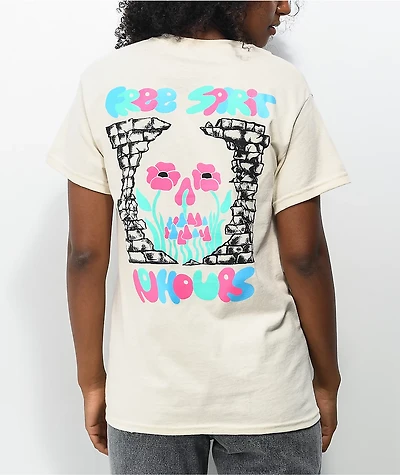 NoHours Free Spirit Natural T-Shirt