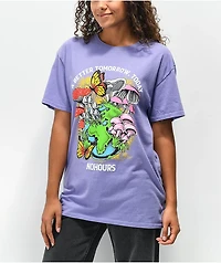 NoHours Global Purple T-Shirt