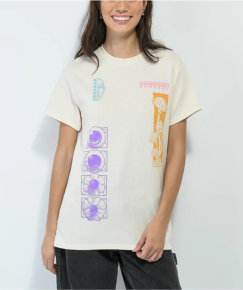 NoHours Thought Tan T-Shirt