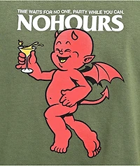 NoHours Party Green T-Shirt