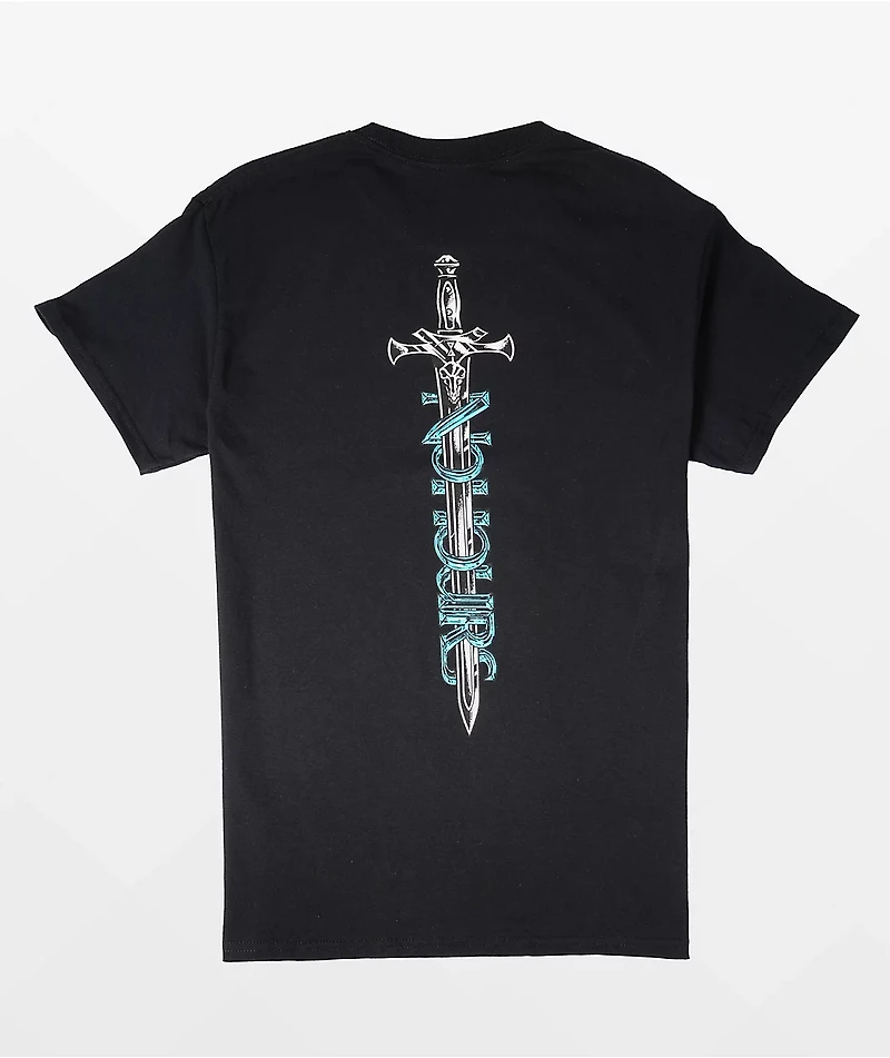 NoHours Silence Black T-Shirt