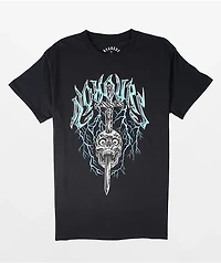 NoHours Silence Black T-Shirt
