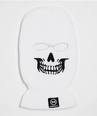 NoHours Skullator White Balaclava